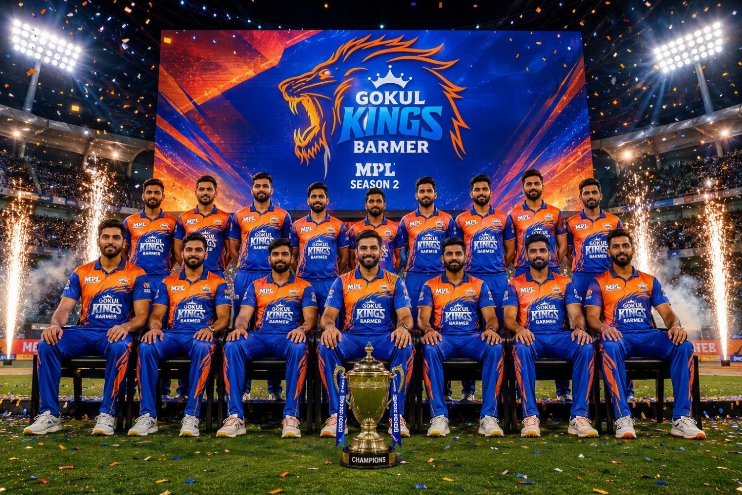 Gokul Kings Barmer squad