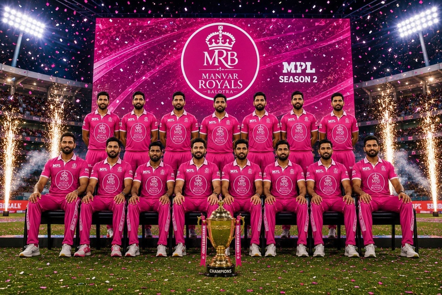 Manvar Royals Balotra squad